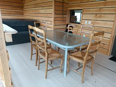 Plan de l'établissement Mobil-home isolé avec jacuzzi - la Cubanière