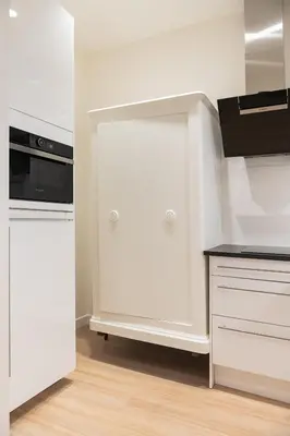 Cuisine ou kitchenette dans l'établissement Croix Paquet - Appartements à Lyon