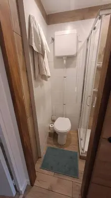 Salle de bains dans l'établissement Petit-cocon proche centre-ville