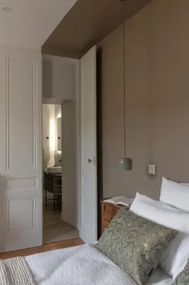 Un ou plusieurs lits dans un hébergement de l'établissement La Maison des Monts d'Or