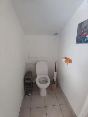 Salle de bains dans l'établissement Maison de campagne vue panoramique