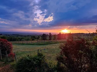 Paysage naturel près de la maison de vacances