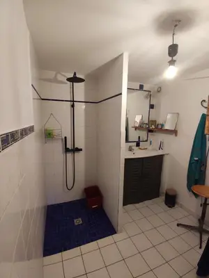 Salle de bains dans l'établissement Maison de campagne vue panoramique