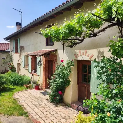 Maison de campagne vue panoramique