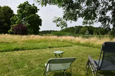 Jardin de l'établissement Chambre d'hôte L'Oiseau Blanc