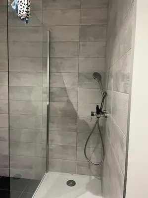 Salle de bains dans l'établissement Appartement de caractère