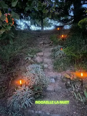 Plan de l'établissement LES JARDINS DE CARIBOLE