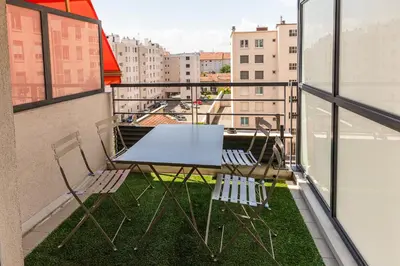 Balcon ou terrasse dans l'établissement DIFY Republique - Villeurbanne