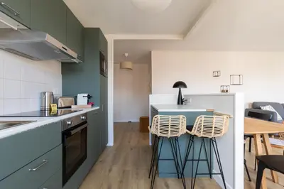 Cuisine ou kitchenette dans l'établissement DIFY Republique - Villeurbanne