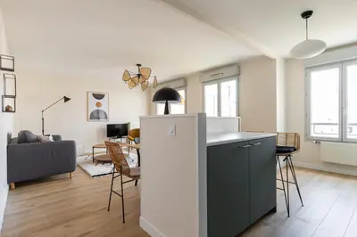 Cuisine ou kitchenette dans l'établissement DIFY Republique - Villeurbanne