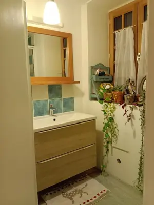 Salle de bains dans l'établissement Chez mimi