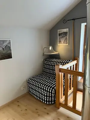 Un ou plusieurs lits dans un hébergement de l'établissement La maison des commis