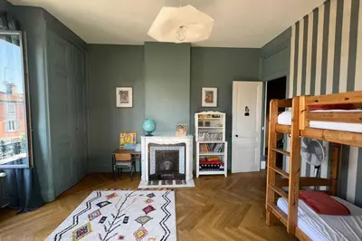 Un ou plusieurs lits dans un hébergement de l'établissement Villa Champagne - Welkeys