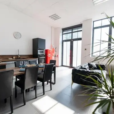 LOFT LA MINE D'OR - Parking gratuit et privé - Wifi - Tout équipé - Machine à laver