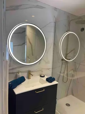 Salle de bains dans l'établissement Appartement de charme 80m2