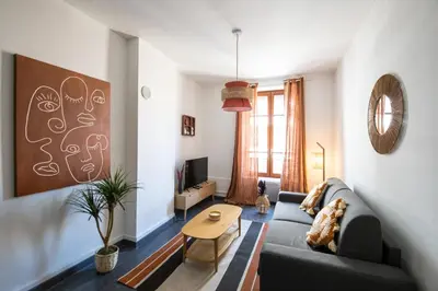 Plan de l'établissement Le Moanda - Charpennes 15 mn du centre de Lyon