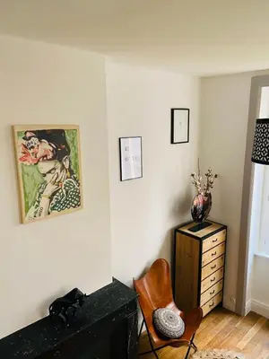 Coin salon dans l'établissement The Little Pierre - apartment Terreaux Croix Rousse