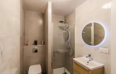 Salle de bains dans l'établissement T2 Tête d’Or Confort + Parking gratuit