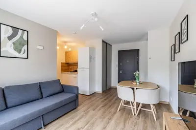 Coin salon dans l'établissement T2 Tête d’Or Confort + Parking gratuit