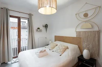 Un ou plusieurs lits dans un hébergement de l'établissement Le Conflu Home - En plein cœur de la Confluence