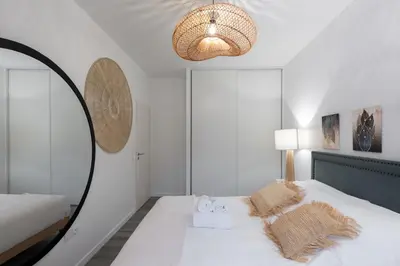 Un ou plusieurs lits dans un hébergement de l'établissement Le Conflu Home - En plein cœur de la Confluence