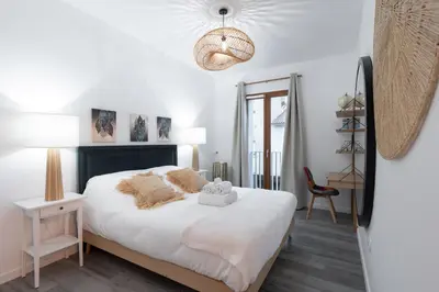 Un ou plusieurs lits dans un hébergement de l'établissement Le Conflu Home - En plein cœur de la Confluence
