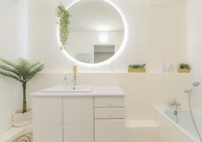 Salle de bains dans l'établissement LOUISE - Studio de qualité et très cozy