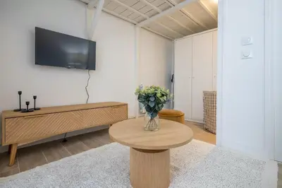 Télévision ou salle de divertissement dans l'établissement Studio Part Dieu