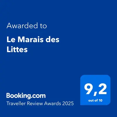Certificat, récompense, panneau ou autre document affiché dans l'établissement Le Marais des Littes