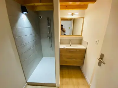 Salle de bains dans l'établissement Sun Mezzanine