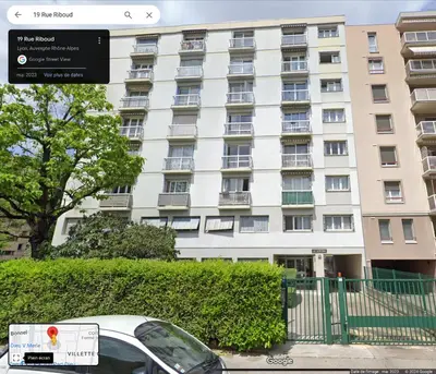 Bâtiment de l'appartement