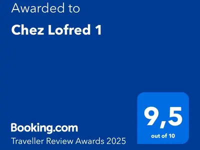 Certificat, récompense, panneau ou autre document affiché dans l'établissement Chez Lofred 1