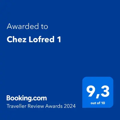 Certificat, récompense, panneau ou autre document affiché dans l'établissement Chez Lofred 1