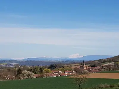 Paysage naturel près de le séjour chez l'habitant