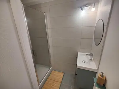 Salle de bains dans l'établissement Yac'Aventures