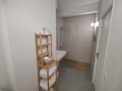 Salle de bains dans l'établissement Yac'Aventures
