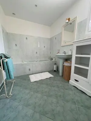 Cuisine ou kitchenette dans l'établissement Villa individuelle - CHASSIEU