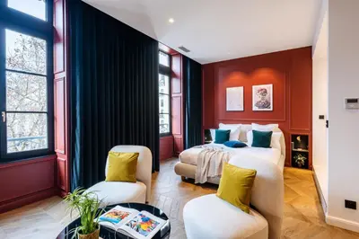 Coin salon dans l'établissement MOHOM - Bellecour