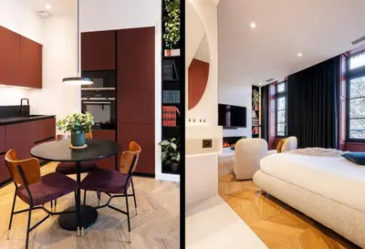Cuisine ou kitchenette dans l'établissement MOHOM - Bellecour