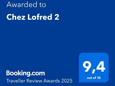 Certificat, récompense, panneau ou autre document affiché dans l'établissement Chez Lofred 2