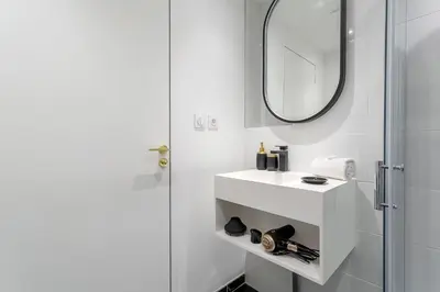 Salle de bains dans l'établissement Très beau studio - Lyon 3
