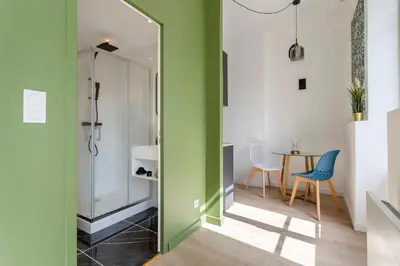 Salle de bains dans l'établissement Magnifique Studio - Lyon 3
