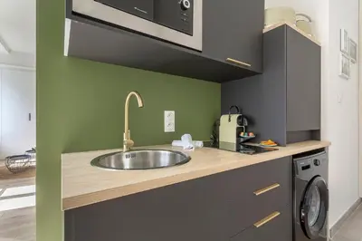 Cuisine ou kitchenette dans l'établissement Magnifique Studio - Lyon 3