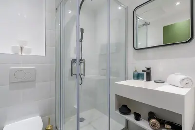 Salle de bains dans l'établissement Magnifique Studio - Lyon 3