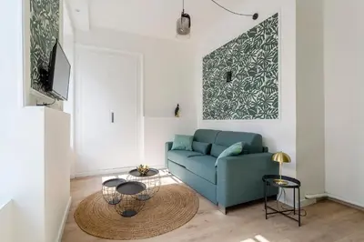 Coin salon dans l'établissement Magnifique Studio - Lyon 3