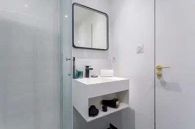 Salle de bains dans l'établissement Magnifique Studio - Lyon 3
