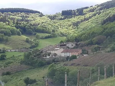 Paysage naturel près de la maison de vacances