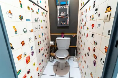 Salle de bains dans l'établissement T4 spécial groupe