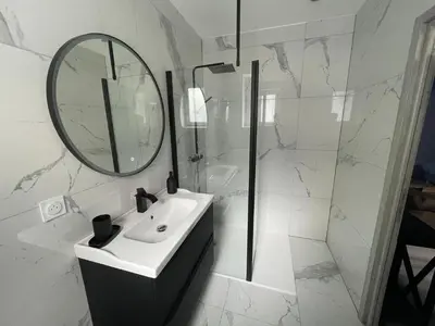 Salle de bains dans l'établissement Eden Spa ST Etienne