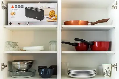 Cuisine ou kitchenette dans l'établissement The little feuillat studio bis - Lyon Monplaisir